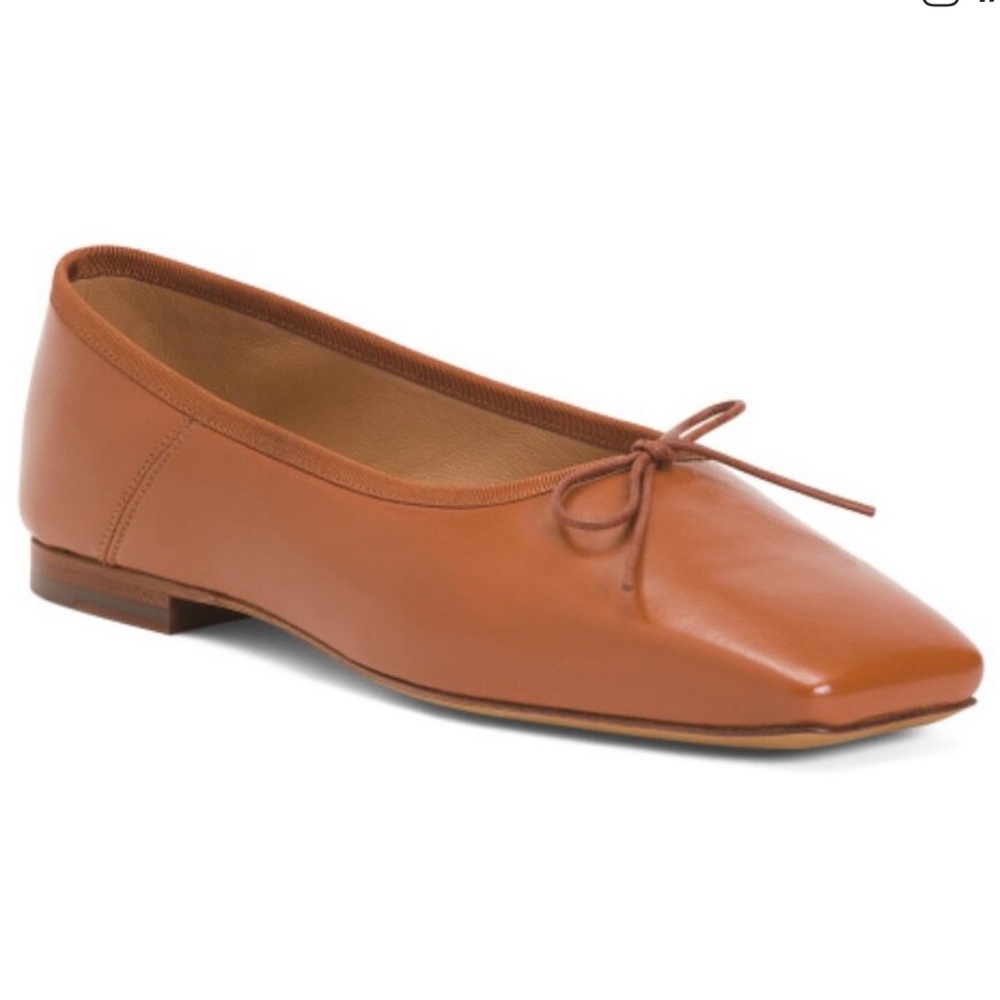 Mansur Gavriel made in Portugal 🇵🇹 leather Maple Ballet Flats NWOT